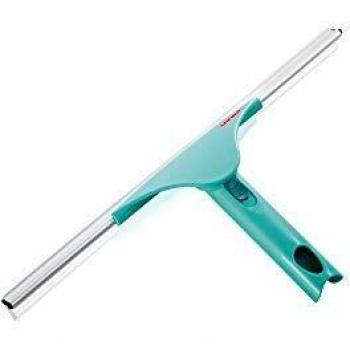 Leifheit Powerslide, Gomma, plastica (polipropilene) e alluminio, Azul, Limpiacristales XL