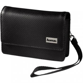 Hama - Navibolsa Black & White, S1, 110 x 75 x 20 mm, 108 g, Negro