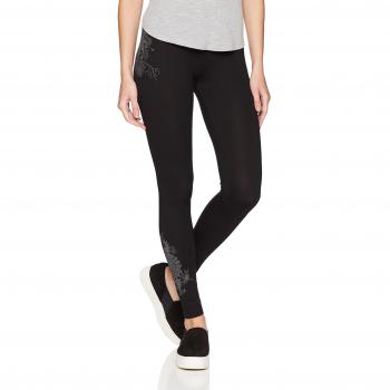 Desigual Legging_oriane, Leggings para Mujer, Negro