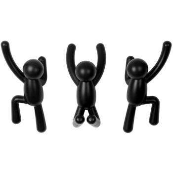 Umbra 318165-040 Percheros de Pared Buddy Negro