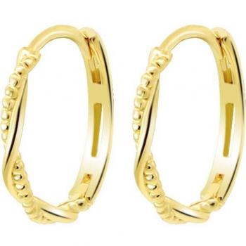 Pendientes Time Road HIN00131 Oro Mujer
