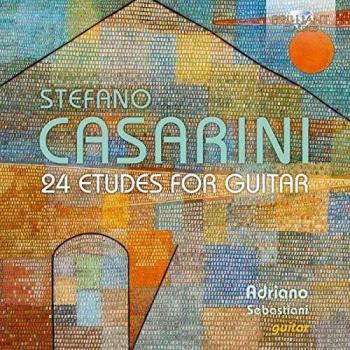 Stefano casarini: 24 etudes for guitar - ADRIANO SEBASTIANI