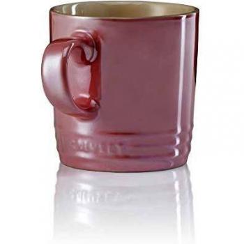 Taza 350ml colección metálica Le Creuset Rosa Cuarzo