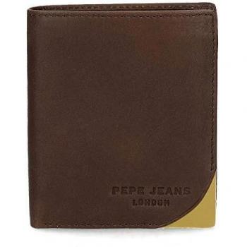 Cartera Pepe Jeans Arrow vertical marrón