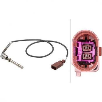 Sensor de temperatura de gases de escape HELLA 6PT 358 181-651