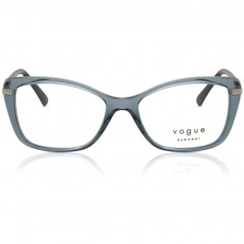 Vogue Eyewear VO 5487B (2966) Women's Eyeglasses Blue Size 52 (Frame Only) - Blue Light Block Available