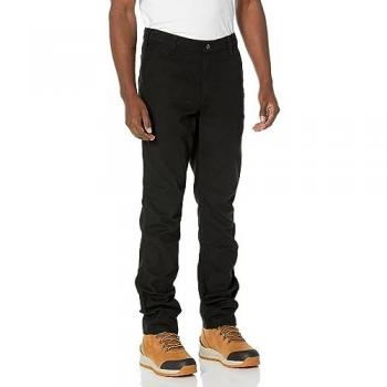 Pantalones Carhartt Rigby Straight Fit para Hombre - Negro, 31 pulgadas de cintura, 30 pulgadas de largo, con pernera cónica y 5 bolsillos
