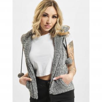 Urban Classics Women's Melange Teddy Vest Jacket