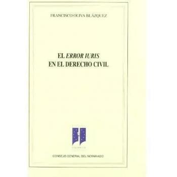 El error iuris en el derecho civil