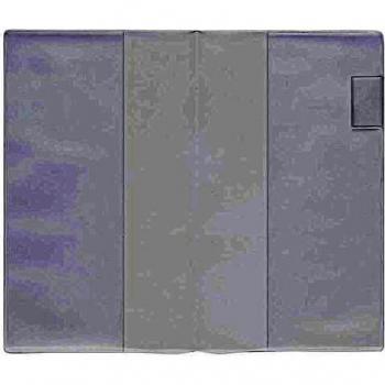 Midori 49359006 - Funda de plástico transparente para cuaderno, tamaño M