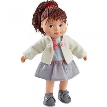 HABA 304888 Clea - Muñeca de Juguete Suave con Cabeza y extremidades de Vinilo, 32 cm, Juguete a Partir de 3 años
