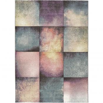 Alfombra Pinky MOMA 21680 - Color rosa, diseño moderno, material suave y duradero, tamaño 160x230 cm, fácil de limpiar