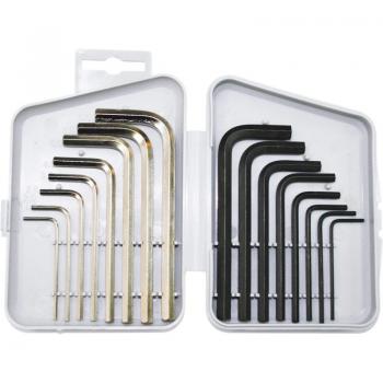 Proskit Juego de 16 Llaves Hexagonales Allen 1,5-6mm