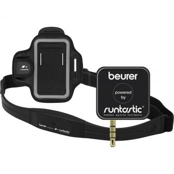 Beurer PM-200 - Dispositivo pulsímetro para Smartphone, App Runtastic PRO, color negro
