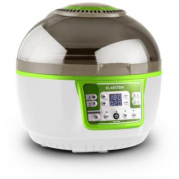 Freidora Dietética Klarstein VitAir Turbo 9L 1400W Verde y Blanco