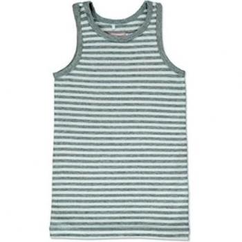 Name It Vase Top Grey Melange Stripe 13107801 Kids-134-140