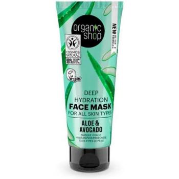 Organic Shop Aloe & Avocado Deep Hydration Face Mask 75ml