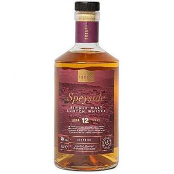 Tovess Whisky escocés puro de malta de Speyside de 12 años - 700 ml