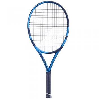 Babolat Pure Drive Junior 25 - Raqueta de tenis para niños, longitud de 25 pulgadas, peso ligero, balance equilibrado, tecnología de absorción de impactos y diseño moderno