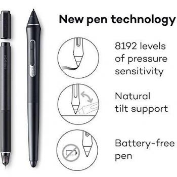 Wacom Intuos Pro Paper tableta digitalizadora 5080 líneas por pulgada 311 x 216 mm USB/Bluetooth Negro - Tableta gráfica