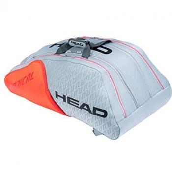 Head Radical 12R Monstercombi Tennis Bag (Grey/Orange)