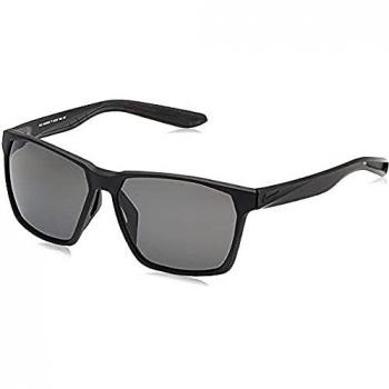 Nike Maverick P EV1097 Square Polarized Sunglasses - Black, Prescription or Non-Prescription, Online Try-On