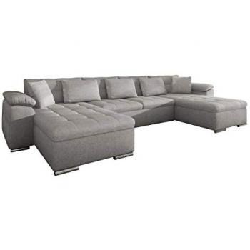 Sofá rinconero Comfivo 111, Bristol 2460, función de descanso, dimensiones 375 x 155 x 76 cm