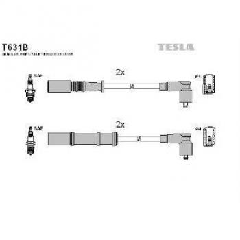 Tesla T631B Juego de cables de encendido