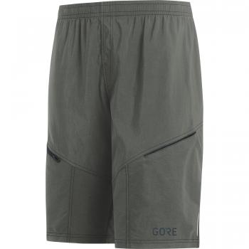 Gore Bike Wear 100113 Pantalón Corto, Hombre, Gris