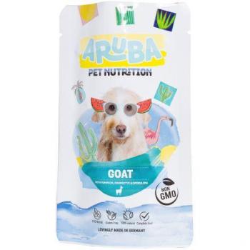 Aruba Comida Húmeda para Perros de Cabra, Calabaza, Calabacín y Espirulina Orgánica