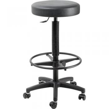 K&M 14089 Adjustable Black Guitar Stool and Stand