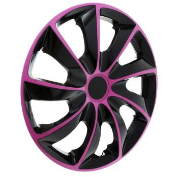 KN4 Tapacubos 15 - Negro Rosa - 4 piezas - 5902538442909