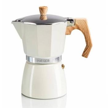Cafetera Italiana Moka 6 Beige
