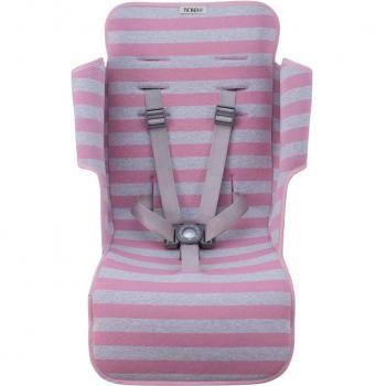 Colchoneta Jyoko para Silla de Paseo Maclaren y Techno de Algodón y Espuma - Modelo Pink Island