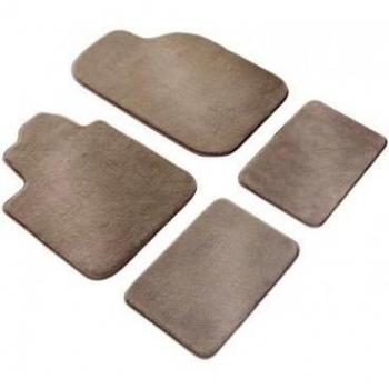 Walser 14721 Alfombrilla Elegance tamaño C, 4 piezas, color tierra