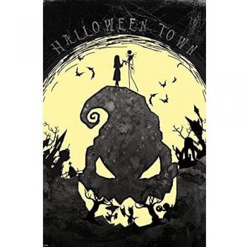 ABYstyle Pesadilla Antes De Navidad Oogie Boogie Mujer Póster Multicolor, Papel,