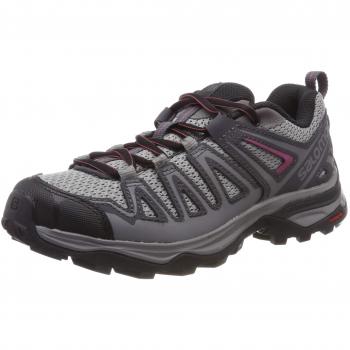 Salomon X Ultra 3 Prime W, Zapatillas de Senderismo Mujer, Gris
