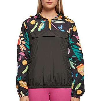 Urban Classics Women's Waterproof Mixed Pullover Jacket