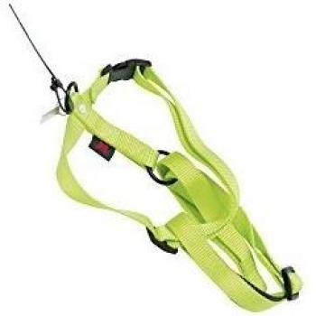 Arnés Ajustable Clásico de Nylon para Perro Martin Sellier Verde-Lima M