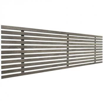 Cabecero de Madera Reciclada DM Estilo Palet Japonés (160cm, Roble Amazonas) - Dhome