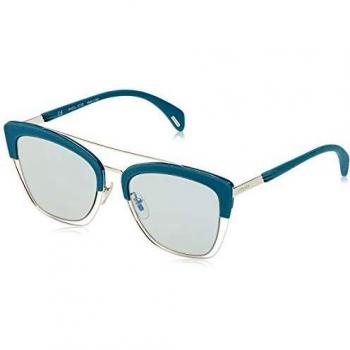 Police SPL618 Green Women's Sunglasses, Ø 54 mm, One Size