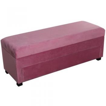 Banco zapatero Alexandra House Living Rosa Madera 120 x 45 x 43 cm