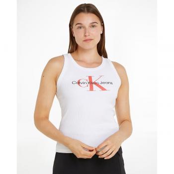 Camiseta Sin Mangas Archival Monograma Calvin Klein Jeans