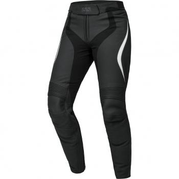 iXS Pantalones de Moto para Mujer RS-600 Negro-Blanco