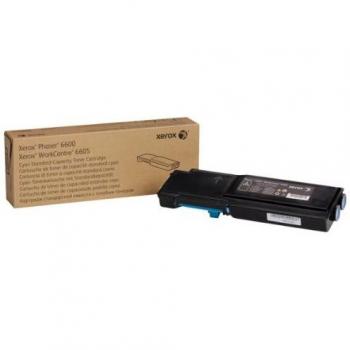 Toner Original Xerox Cian 106R02245 - Capacidad Normal para Phaser 6600 / WorkCentre 6605 (2.000 Páginas)