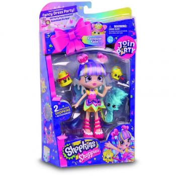 Muñeca Shopkins Surtida Únete a la Fiesta - 4 Modelos Din y Don