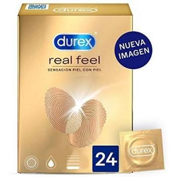 Durex Preservativos Sensitivos Real Feel - 24 condones
