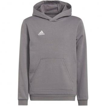 adidas ENT22 Hoodie Juniors Unisex Grey 7-8 Years