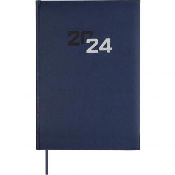 Finocam Dynamic Milano 2024 Agenda Semanal Vertical Encuadernada Azul, Enero-Diciembre 2024, 165x240mm, Multilingüe