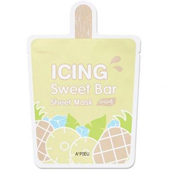 A'Pieu Icing Sweet Bar Pineapple Refreshing Sheet Mask 21g